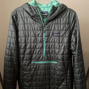 PATAGONIA Nano Puff Primaloft Bivy Hooded Pullover Jacket
